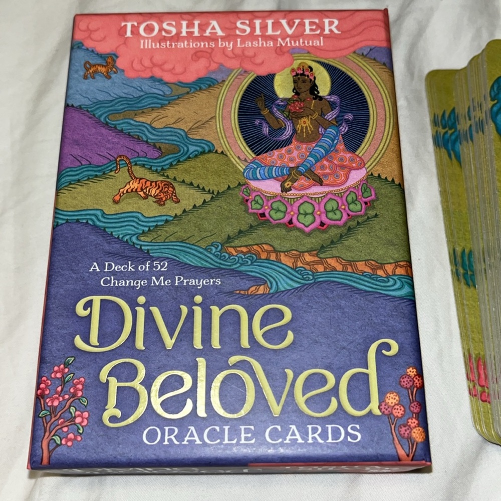 USED: Divine Beloved Oracle Cards
